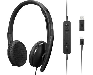 Lenovo Wired VOIP ヘッドセット(UC)