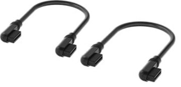 iCUE LINK Cable 2x 135mm 90° Black