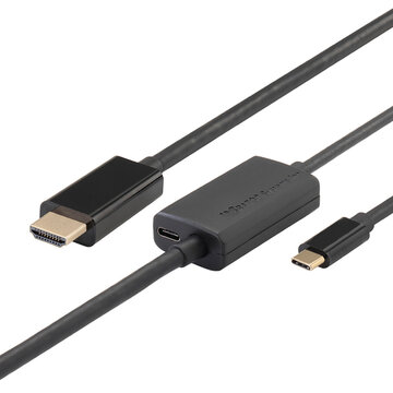 USB Type-C to HDMI 変換ケーブル(PD対応・1m)
