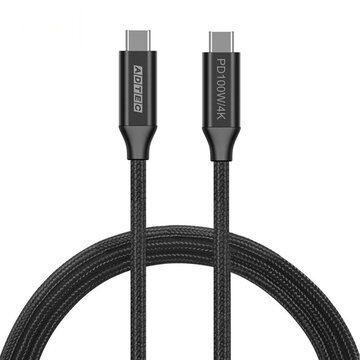 USB-C to Cケーブル (4K・100W/10G/1.0m) ブラック