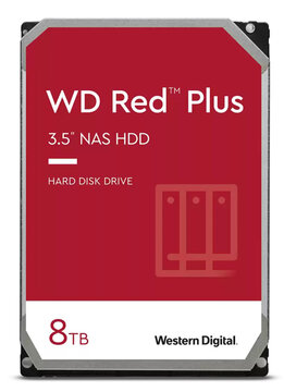 WD Red Plus 内蔵HDD 8TB WD80EFPX