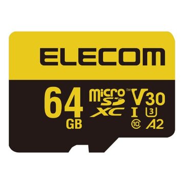 MicroSDXCカード/高耐久/V30/UHS-I U3/64GB