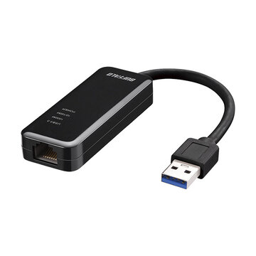 Giga Type-A USB3.2(Gen1)LANアダプター ブラック