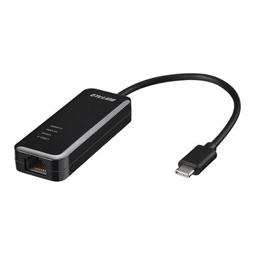 Giga Type-C USB3.2(Gen1)LANアダプター ブラック