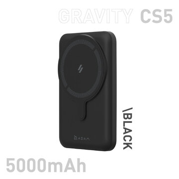 CS5 MagSafe 5000mAh スタンドバッテリー ブラック