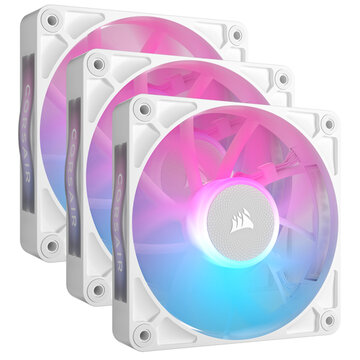 iCUE LINK RX120 RGB White Triple Fan Kit