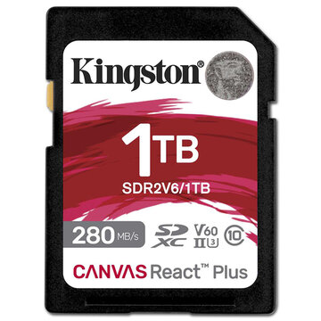 Canvas React Plus V60 SD メモリカード 1TB