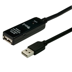 USB2.0アクティブ延長ケーブル 5m