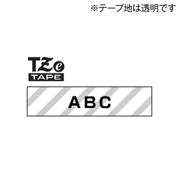 【純正】TZe-151 24mm(黒字/透明)