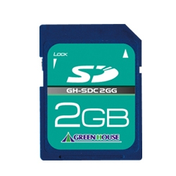 SDメモリーカード 2GB 3年保証