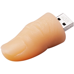 USBフラッシュメモリ 親指形 4GB