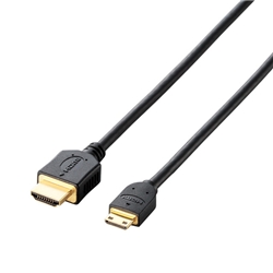HDMI-Miniケーブル/イーサネット対応/1.5m/ブラック