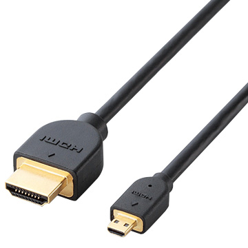 イーサネット対応HDMI-Microケーブル(A-D)/1.5m