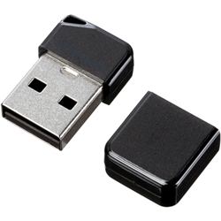 USB2.0メモリ(4GB) 超小型タイプ(ブラック)