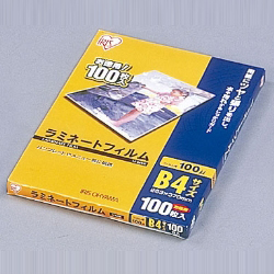 ラミネートフィルム 100μ(B4)/1箱100枚入