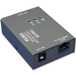 小型インターフェースコンバータ LAN=RS-232C Dsub9ワイド