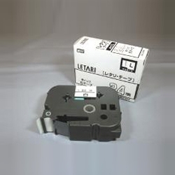 PM-36用テープ 24mm幅 白に黒字