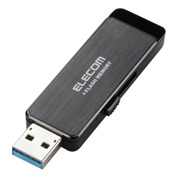 USBフラッシュ/4GB/ハードウェア暗号化/ブラック/USB3.0