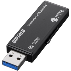 HW暗号化 USB3.0メモリー ウイルススキャン1年 4GB