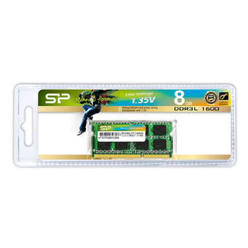 低電圧メモリ 204Pin SO-DIMM PC3L-12800 8GB