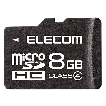 microSDHCカード/8GB/CL4/法人/簡易P