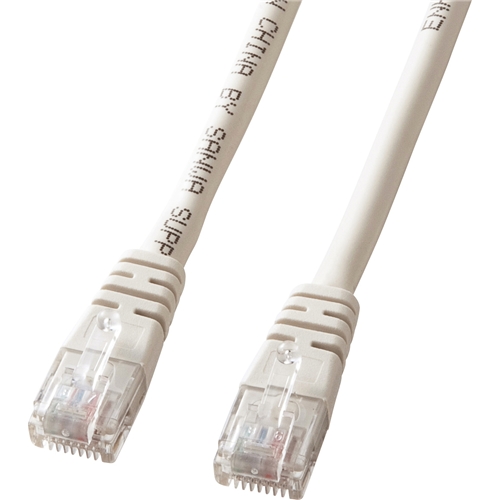 dショッピング SANWASUPPLY CAT5e単線LANケーブル(2m・ライトグレー
