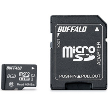UHS-I Class1 microSDHCカード 8GB