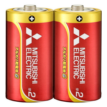 アルカリ乾電池 単2 2個入