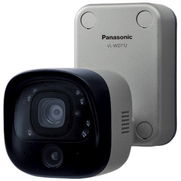 【送料無料 + 219】Panasonic センサー付屋外ワイヤレスカメラ VL-WD712K