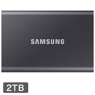 Portable SSD T7 ［チタングレー］ 2TB　［PS5メーカー動作確認済］