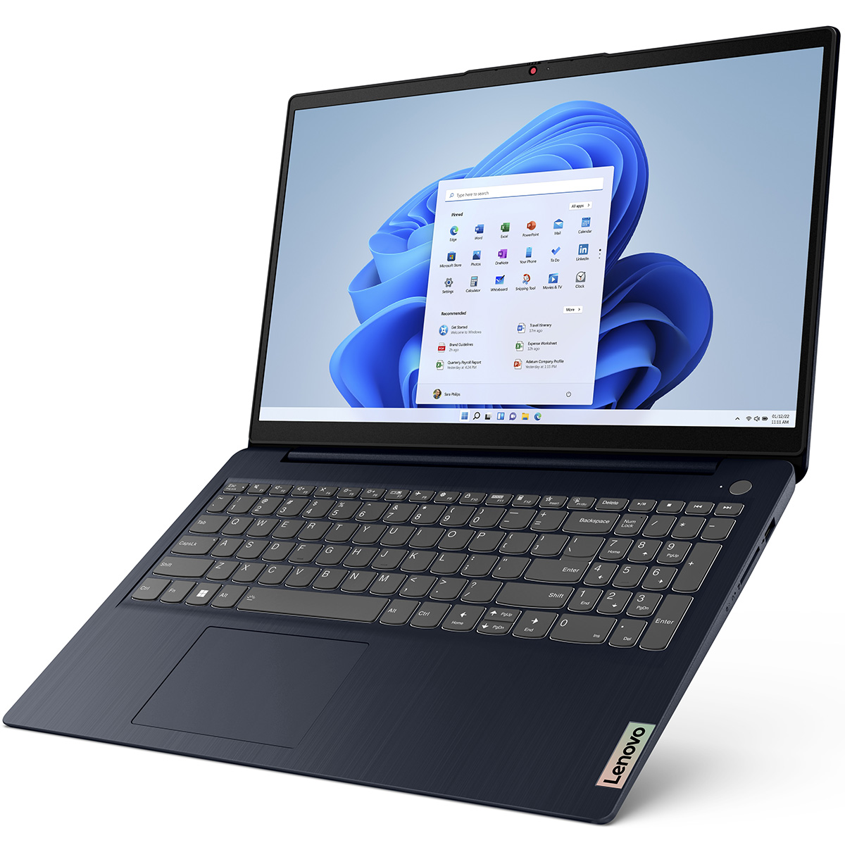 ノートPC IdeaPad Slim 370（15.6FHD R7-5825U 16GB 512GBSSD W11H Abyss blue）