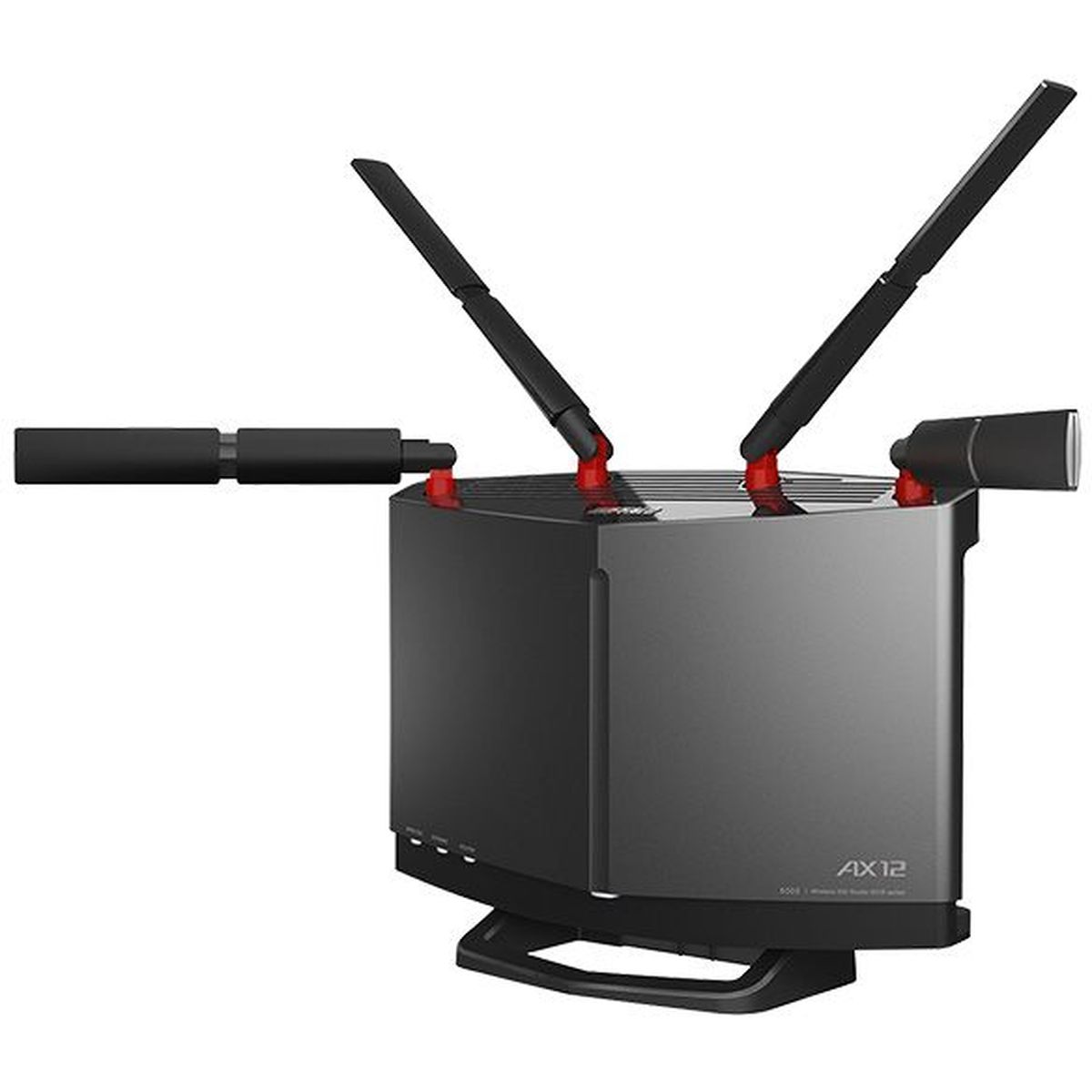 無線LAN親機 WiFiルーター 11ax/ac/n/a/g/b 4803+1147Mbps WiFi6/Ipv6対応 ネット脅威ブロッカー2プレミアム搭載 チタニウムグレー