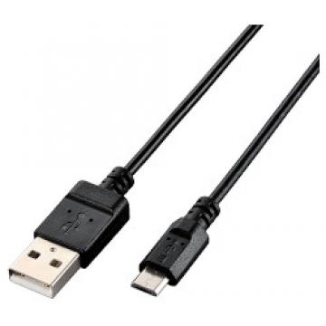 microUSBケーブル/USB2.0/エコパッケージ/1.5mブラック