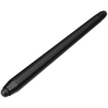 タッチペン ツインヘッドタイプ 取替式ペン先2個付ブラック