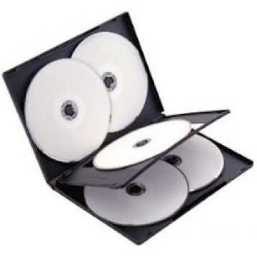 DVDケース5枚収納タイプ(3個セット) ブラック