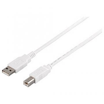 BSUAB250WHA USB2.0ケーブル (A to B) 5m ホワイト