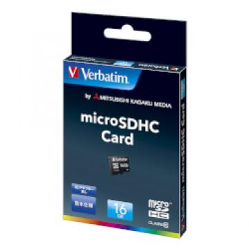 Micro SDHC Card 16GB Class 10