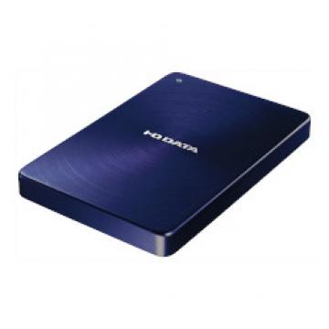 ポータブルハードディスク「カクうす」1.0TB ブルー