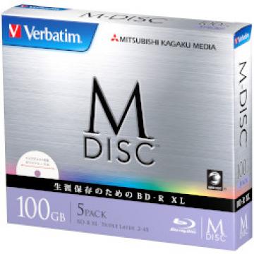 M-DISC 長期保存用片面3層BD 5枚パック