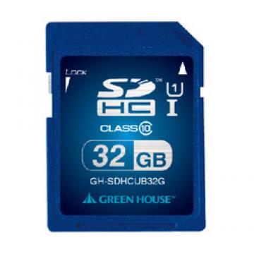 SDHCメモリーカード UHS-I クラス10 32GB