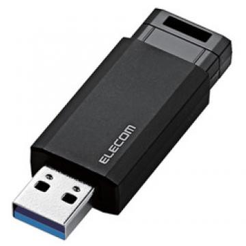 USBメモリ/USB3.1 Gen1/ノック式/オートリターン機能/16GB/ブラック