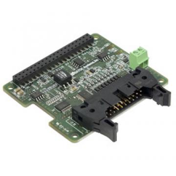 Raspberry Pi I2C 絶縁型デジタル入出力ボード MILコネクタモデル