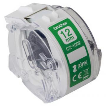 感熱カラーラベルプリンター用ロールカセット(幅12mm長さ5m) CZ-1002
