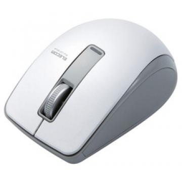 BlueLEDマウス/Bluetooth4.0対応/Bluetooth/3ボタン/ホワイト