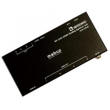 スケーリング機能搭載 業務用薄型HDMI 2.0a 4分配器 HUS-0104E