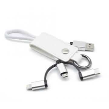 Keycase Cable 3in1 White KC3IN1-WH