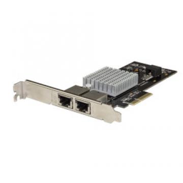 LANカード/PCI Express/x4/2x RJ45/100 Mbps/1/2.5/5/10G