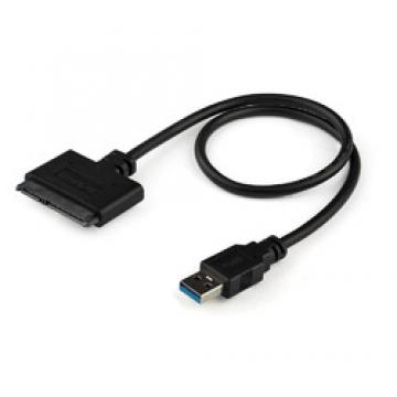 USBケーブル/USB 3.0 - SATA/2.5インチ SSD/HDD用/5 Gbps/UASP