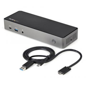 ドック/USB-A&C/3画面/4K60Hz HDMI DP/85W PD/6x USB/LAN