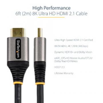 Hdmi 2.1 kabel 2m hot sale